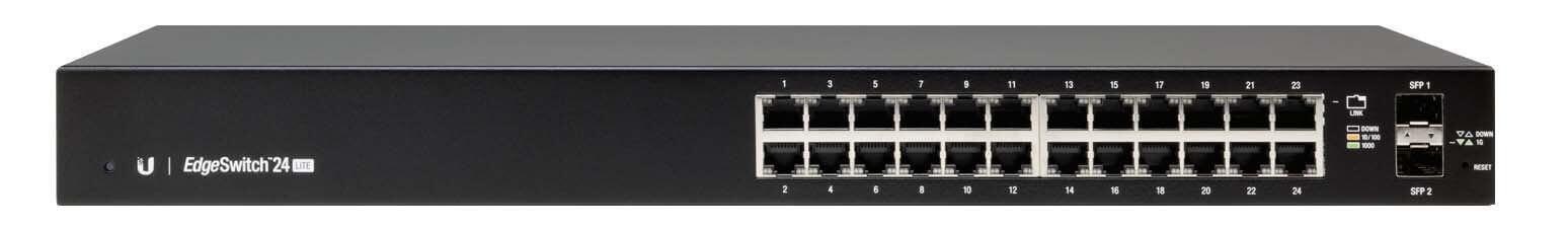 UBNT ES-24-LITE - UBNT EdgeSwitch 24 Port LITE Layer3 Yönetilebilir Switch